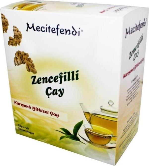 Mecitefendi Zencefilli Çay Süzen Poşet 40'Lı - Image 1