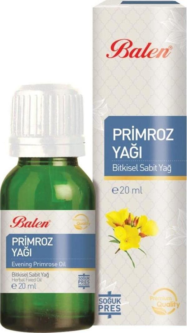 Balen Primroz Yağı 20 ml Soğuk Pres - Image 1