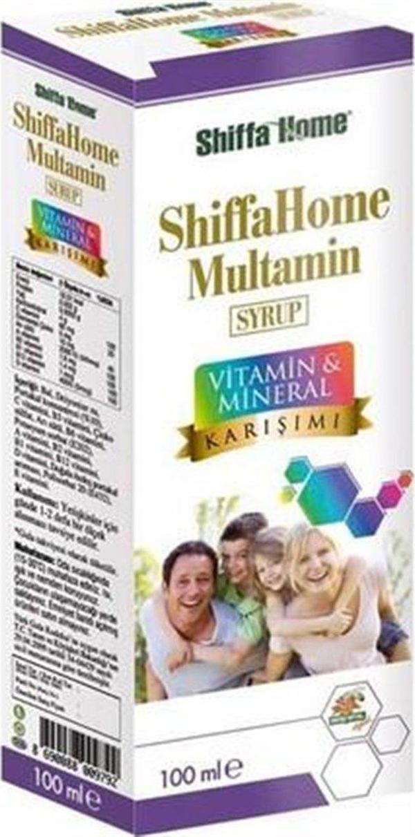 Shiffa Home Multamin Şurup Vitamin ve Mineral Karışımı 100 ml - Image 1