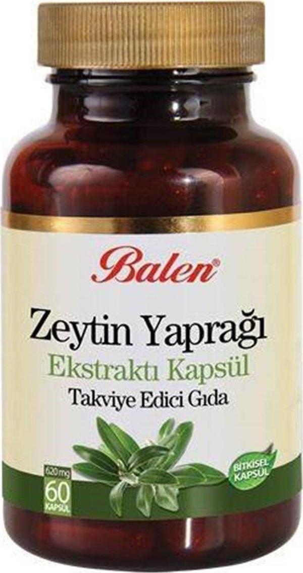 Balen Zeytin Yaprağı Ekstraktı 620 mg 60 kapsül - Image 1
