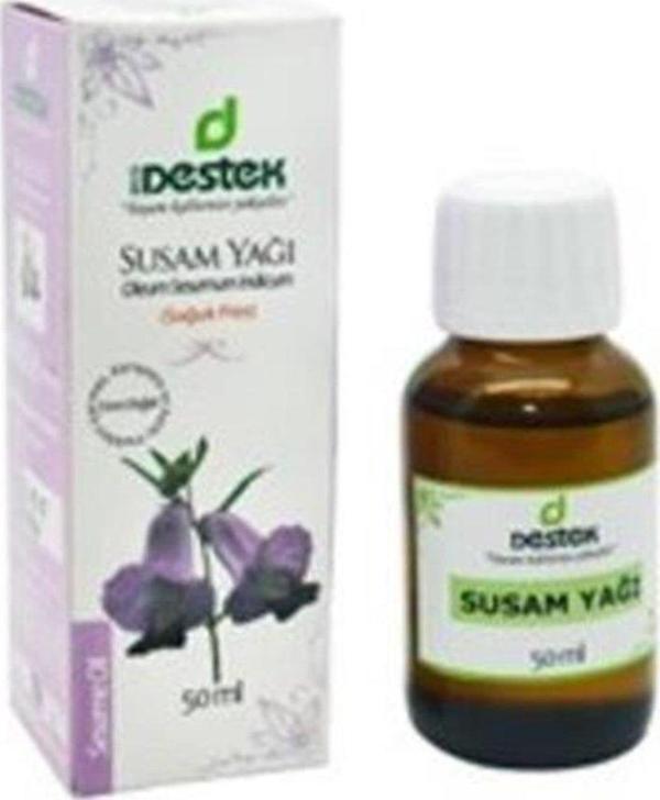 Destek Susam Yağı 50 ml Soğuk Pres - Image 1