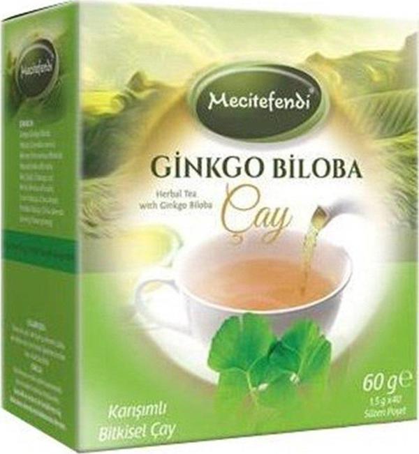 Mecitefendi Ginkgo Biloba Çay Süzen Poşet 40'Lı - Image 1