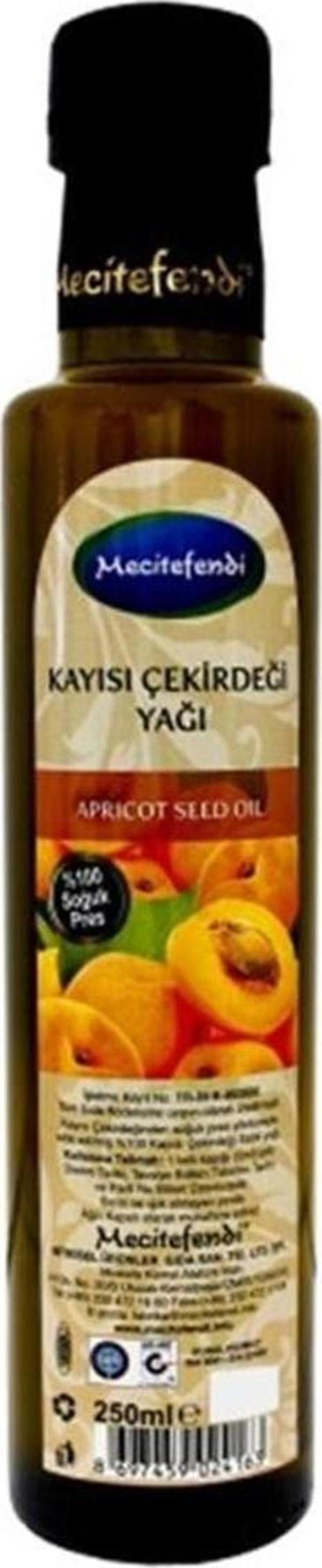 Mecitefendi Kayısı Çekirdeği Yağı 250 Ml - Image 1