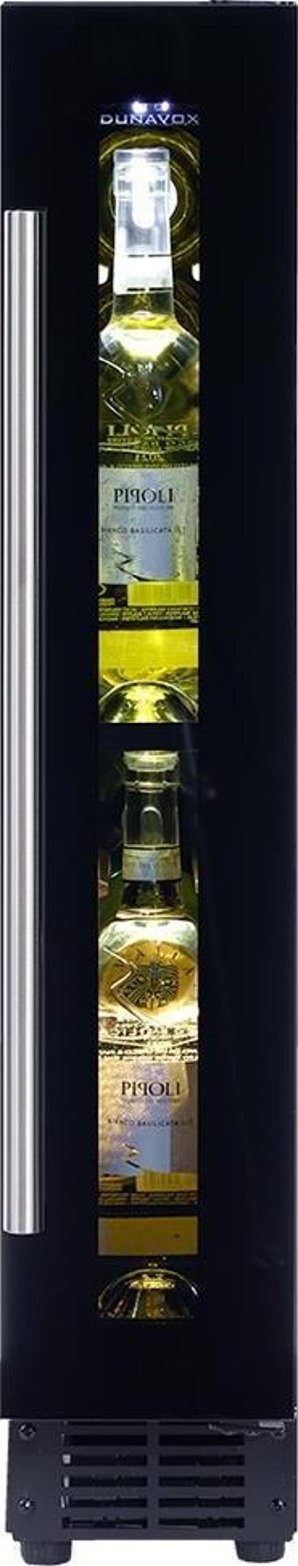 Dunavox FLOW-9 Siyah Ankastre Şarap Dolabı - 9 Şişe Kapasiteli - Image 1