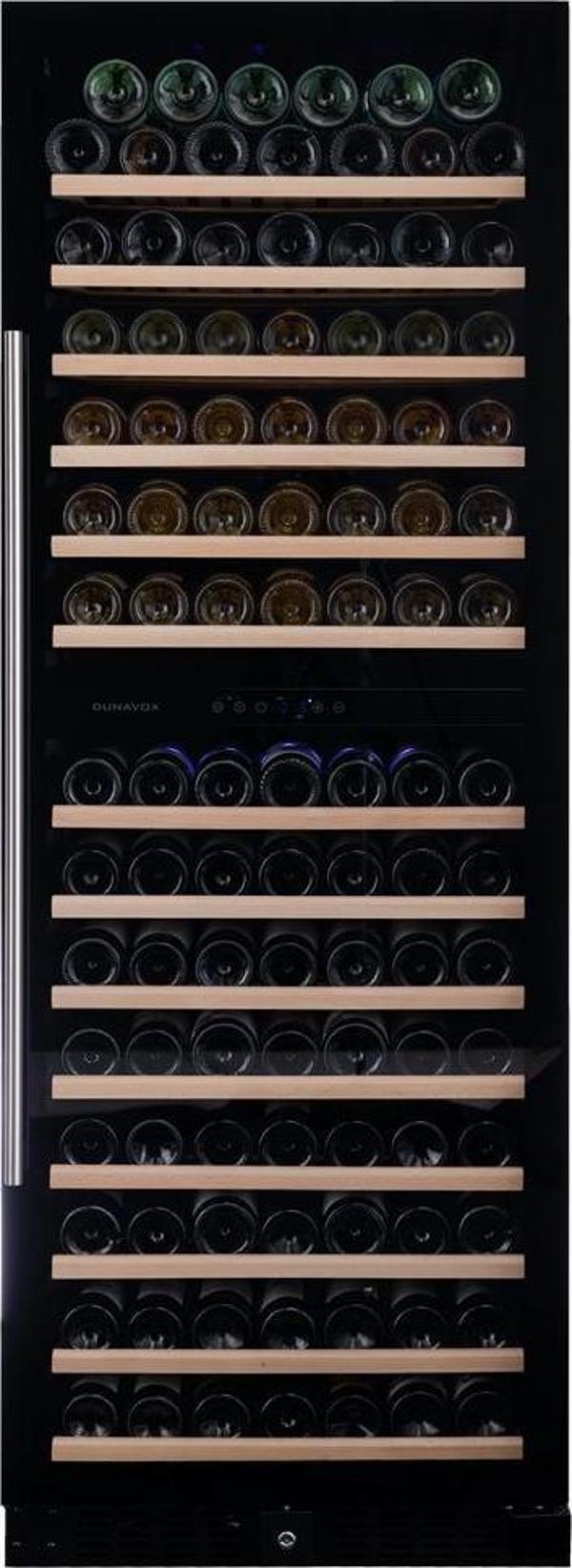 Dunavox Grande-181 Siyah Solo & Ankastre Şarap Dolabı - 181 Şişe Kapasiteli - Image 1