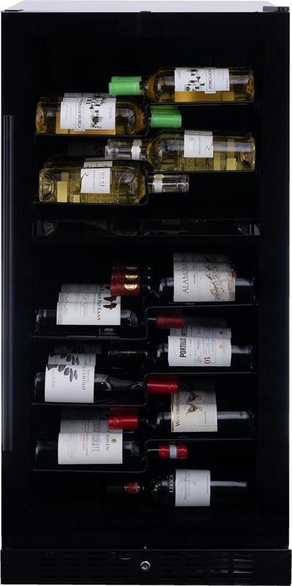 Dunavox Grande-58 Siyah Solo & Ankastre Şarap Dolabı - 58 Şişe Kapasiteli - Image 1
