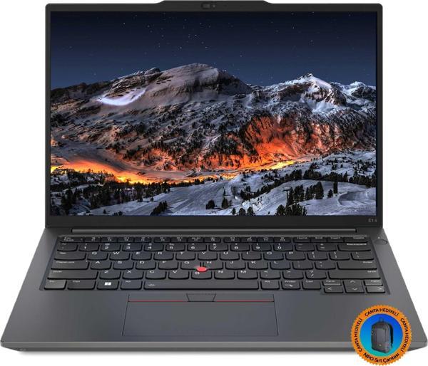 Lenovo E14 21JR0009TX04 Ryzen5 7530U 24GB 1TBSSD 14" FullHD+ FreeDOS Taşınabilir Bilgisayar-CNT005 - Image 1