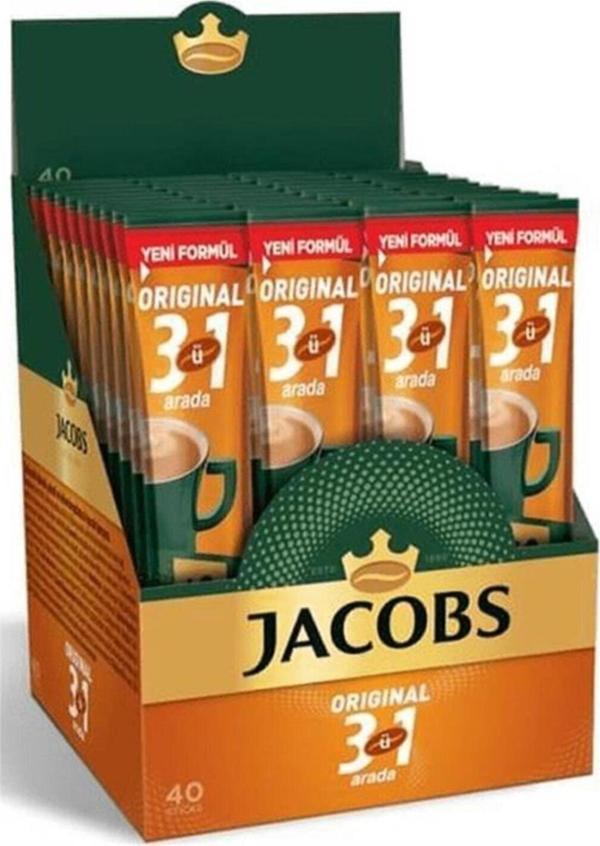 Jacobs 3'ü 1 Arada Karışım Kahve 10'lu Paket - Image 1