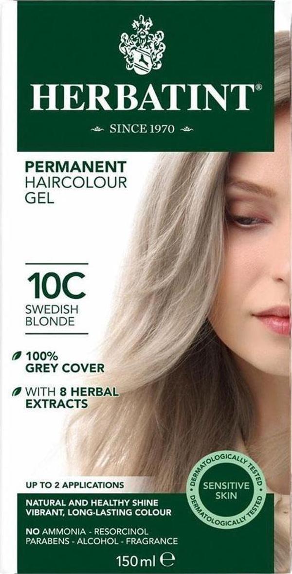 Herbatint Saç Boyası 10C Swedish Blonde  - Image 1