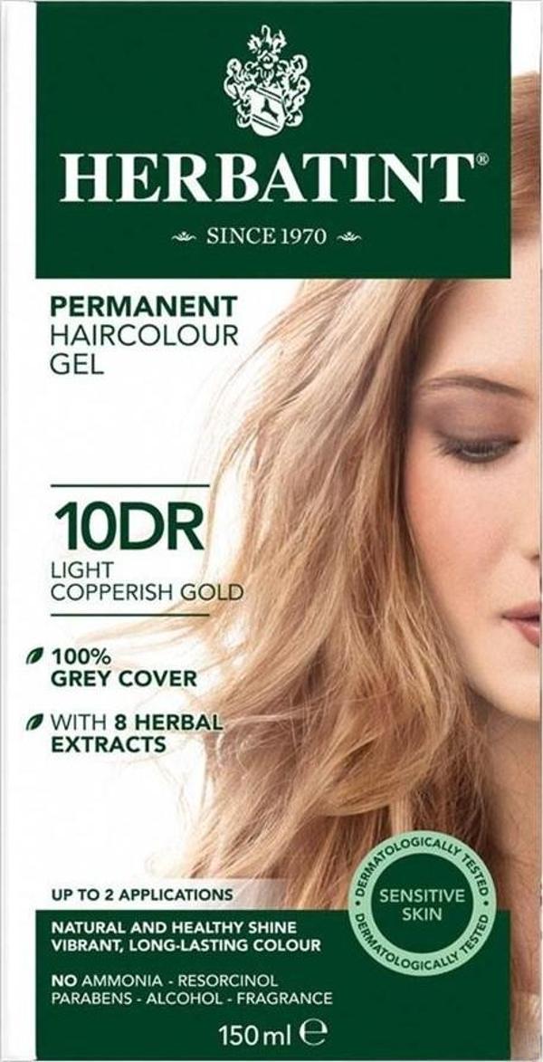 Herbatint Saç Boyası 10DR Light Copperısh gold 60 ml - Image 1