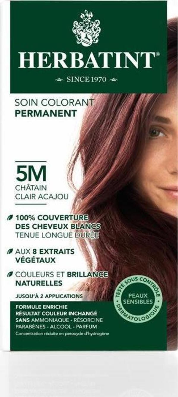 Herbatint Saç Boyası 5M Chatain Clair Acajou  - Image 1