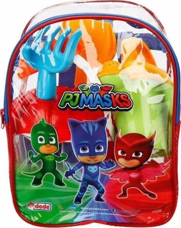 Dede Pj Maskeliler Resimli Sırt Çantalı Plaj Set 03502 - Image 1