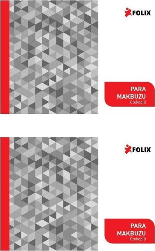Folix Para Makbuzu 14 x 20 cm 2-50 2 Nüsha Otokopili 50 Yaprak 2'Lİ - Image 1