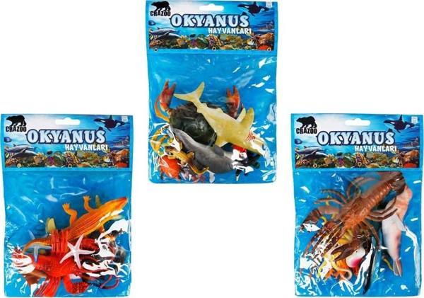 Sunman Okyanus Hayvanları Orta Poşet S00000709 - Image 1