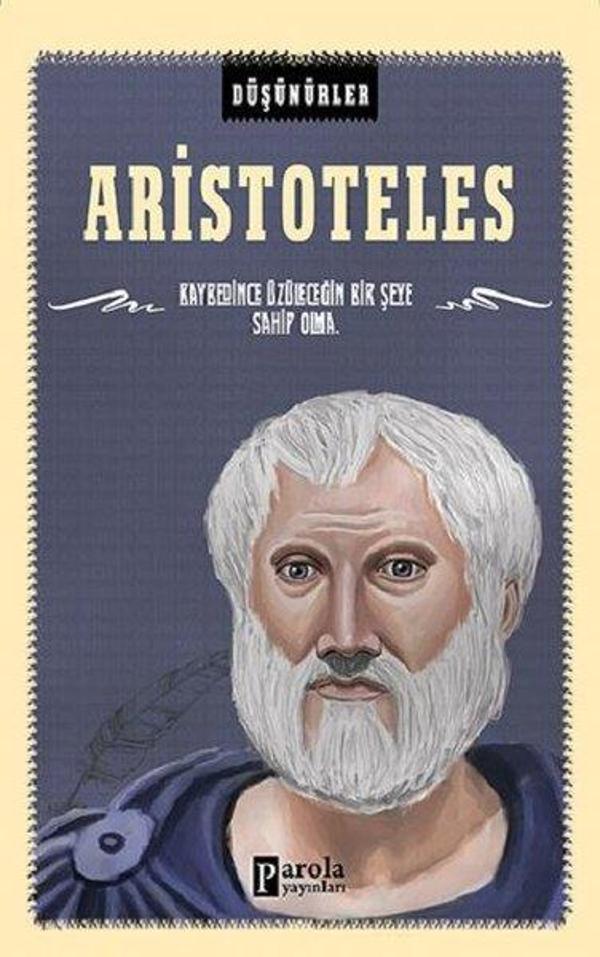 Aristoteles-Düşünürler - Parola Yayınları - Image 1