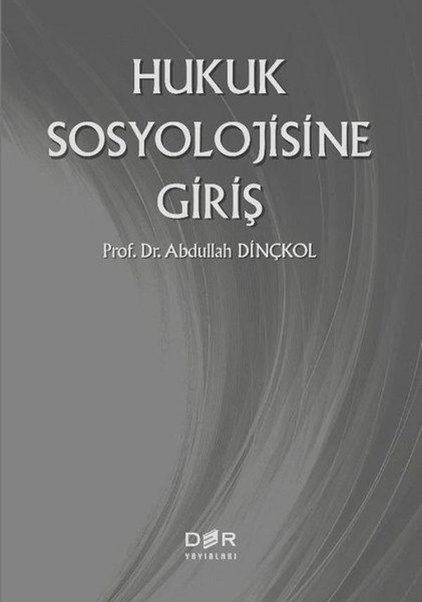 Hukuk Sosyolojisine Giriş - Der Yayınları - Image 1