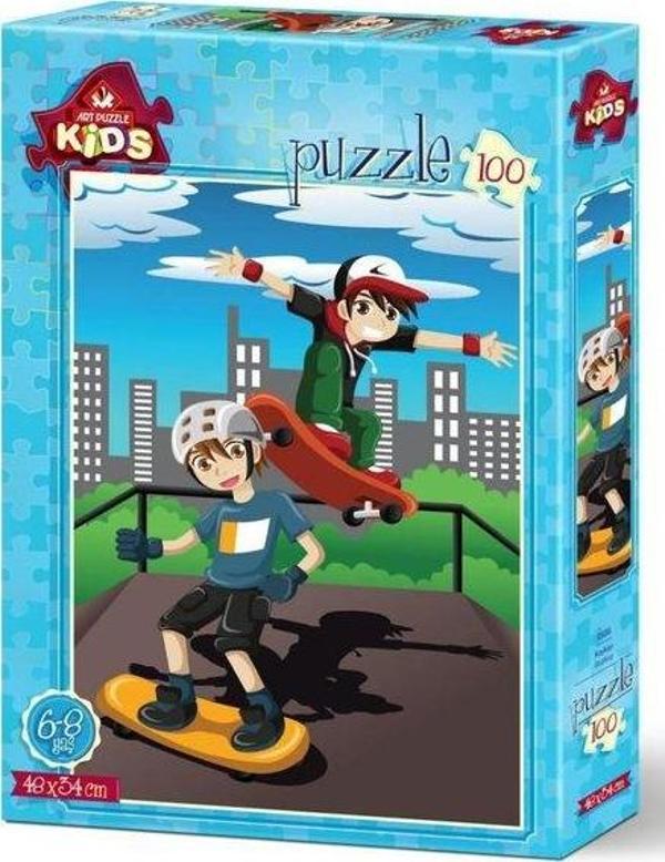 Art Kids 4506 Kaykay 34x48 cm 100 Parça Puzzle - Image 1