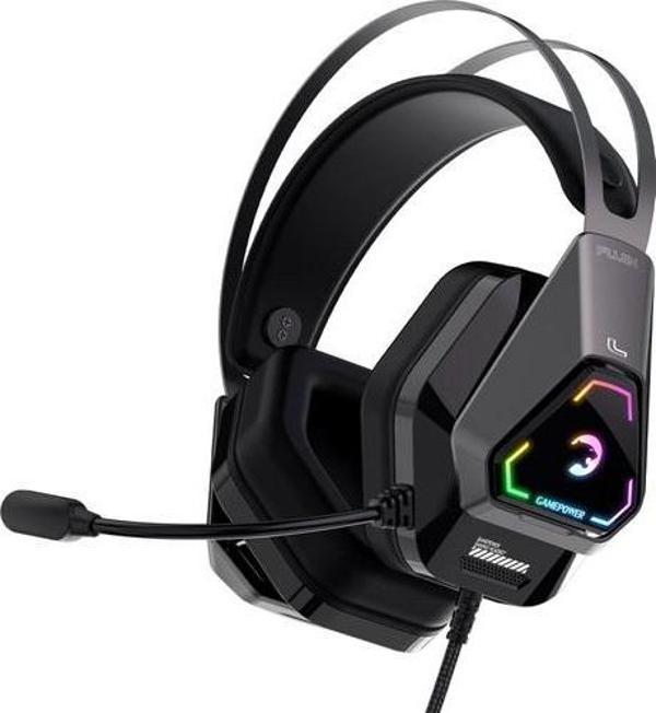 GamePower Fujin Oyuncu Kulaklığı Siyah - Image 1