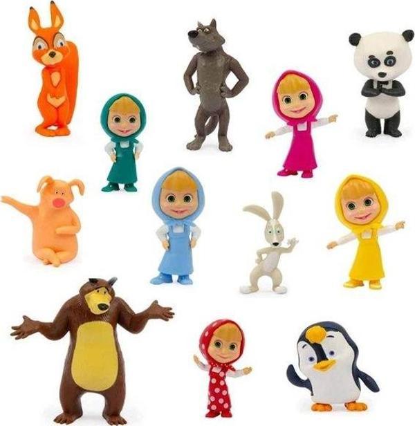 Masha İle Koca Ayı Figürü Sürpriz Paket - Image 1