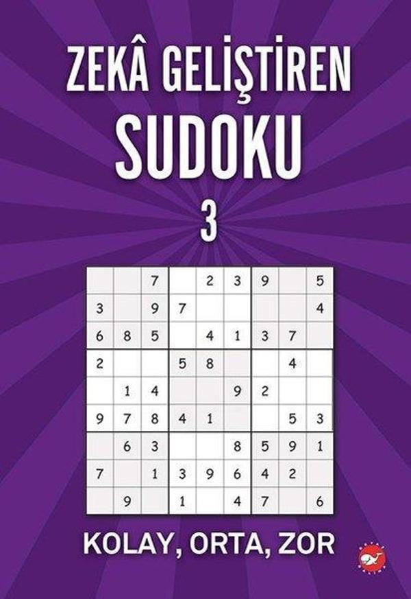 Zeka Geliştiren Sudoku-3 - Beyaz Balina Yayınları - Image 1