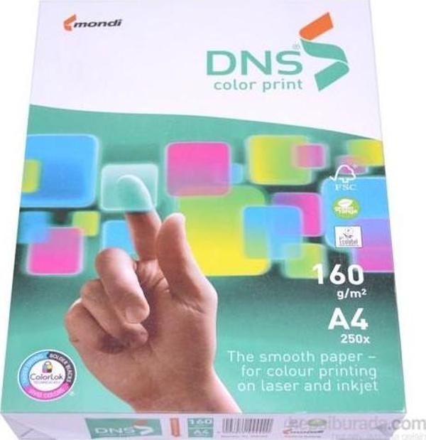 Mondi Dns 20169 Fotokopi Kağıdı A4 160 gr 250'li - Image 1