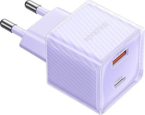 Mcdodo CH-4153 33W GaN TypeC USB Girişli Hızlı Şarj Aleti - Mor - Image 1