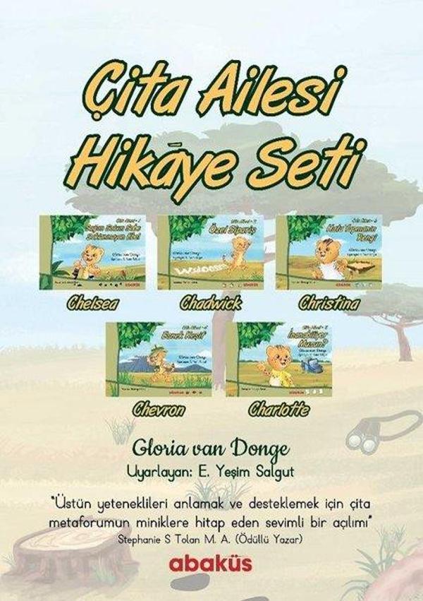 Çita Ailesi Hikaye Seti-5 Kitap Takım - Abaküs Kitap - Image 1