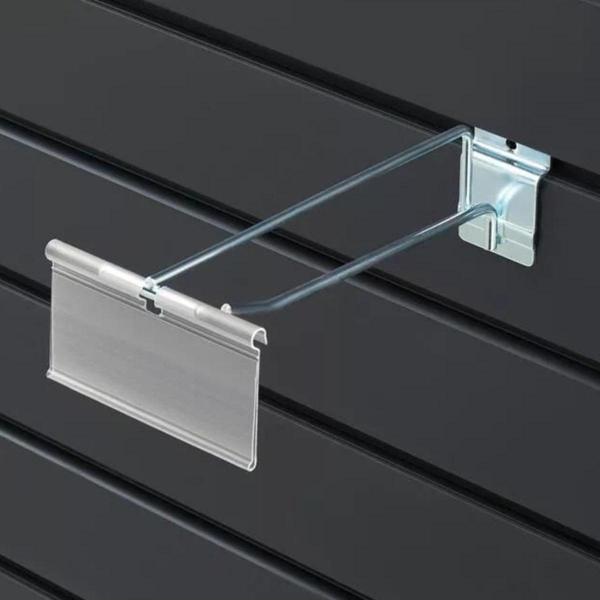 RafBurada ® 100 Adet Etiketli Kanal Pano Kancası.Aksesuar Kancası 15 cm - Image 1