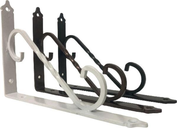 RafBurada ® Ferforje Raf Altı Ayağı 2'li 13x19 Cm - Image 1