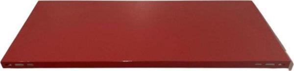 RafBurada Renkli Çelik Raf Tablası Kırmızı-1.00 Mm-31x60 - Image 1