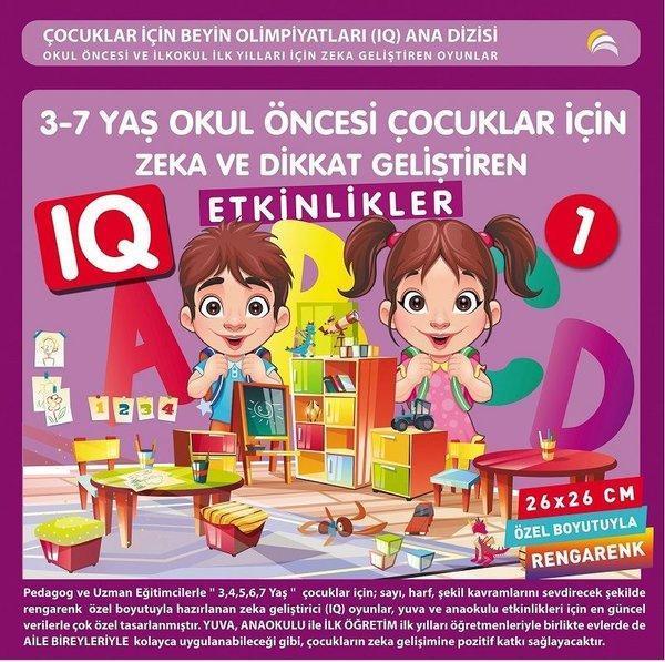 3-7 Yaş Okul Öncesi Çocuklar için Zeka ve Dikkat Geliştiren Etkinlikler-1 - Ekinoks - Image 1