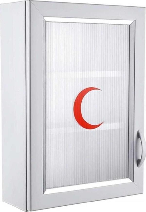 Çelik Ayna Pvc Ecza Dolabı - Image 1