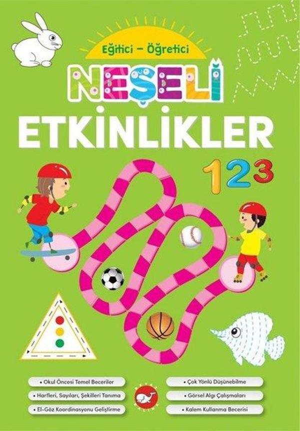 Neşeli Etkinlikler-Eğitici Öğretici - Beyaz Balina Yayınları - Image 1