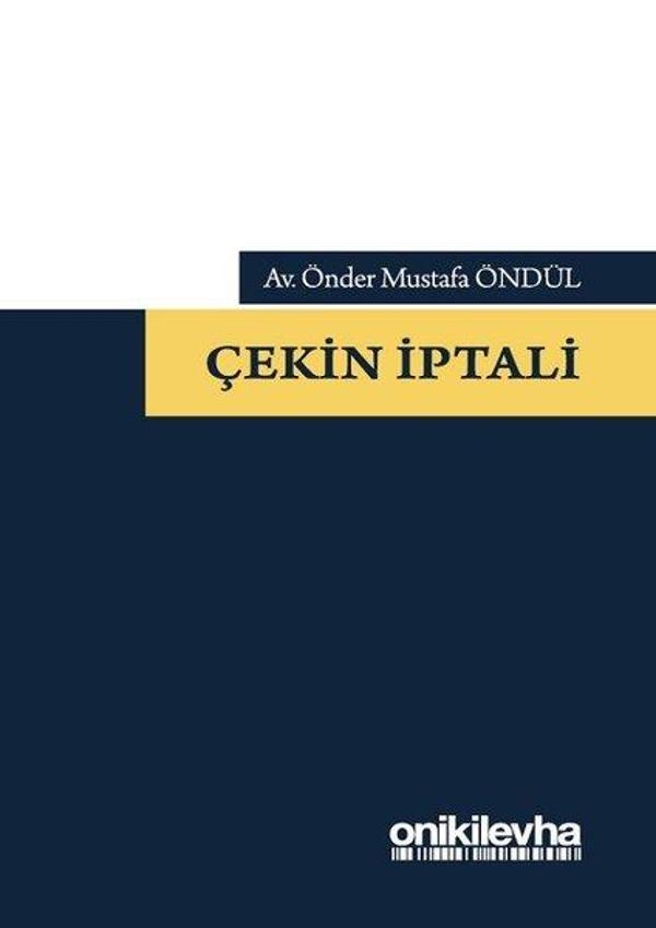 Çekin İptali - On İki Levha Yayıncılık - Image 1