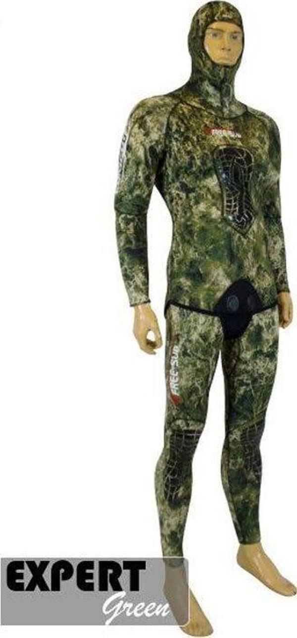 Free-Sub Expert Green Comfort 5mm Serbest Dalış Elbisesi - Image 1