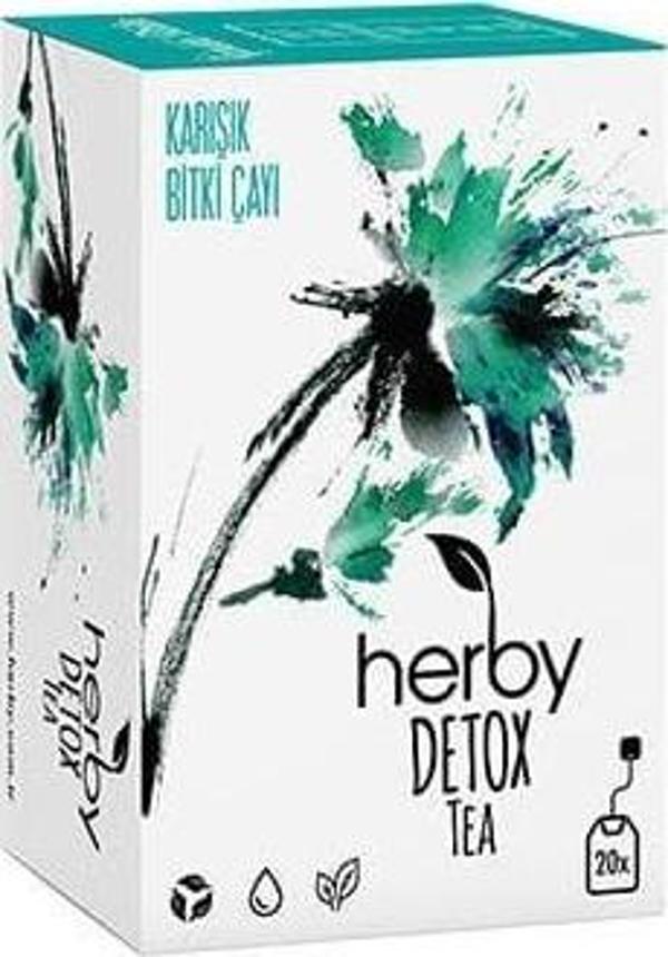 Herby Detox Tea 20'Li Bitki Çayı - Image 1