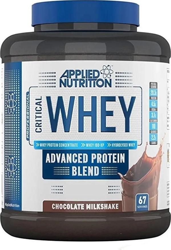 Applied Nutrition Chocolate Critical Whey Protein Tozu 2000gr - Image 1