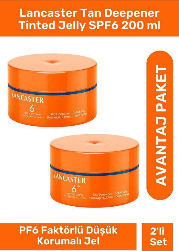 Tan Deepener Tinted Jelly Spf6 200 ml - 2 Adet - Image 1
