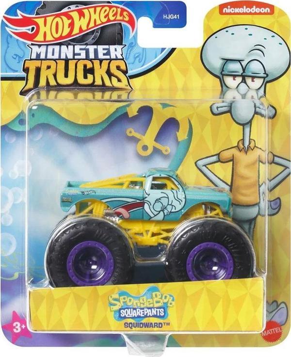 Mattel Hot Wheels Monster Trucks Squarepants 1:24 Araba HJG41-HWN78 - Image 1