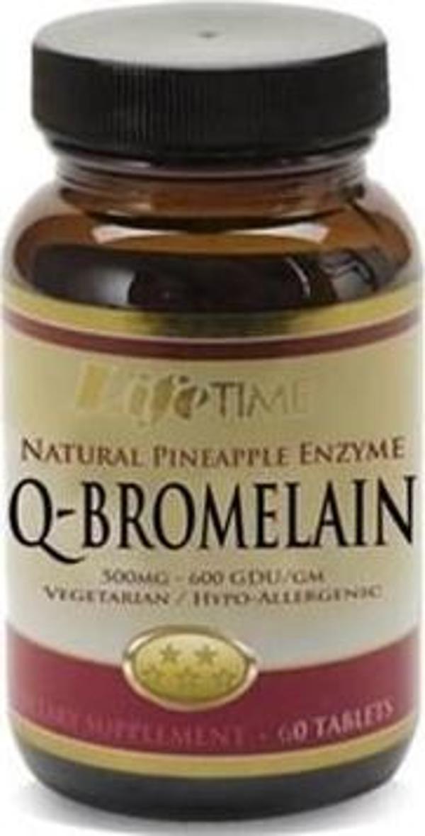 Lifetime Q-Bromelain 60 Tablet - Image 1