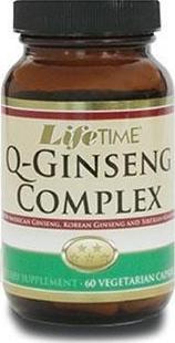 Lifetime Q-grinsengr Complex Vegrgrie Capsules 60 Kapsül - Image 1