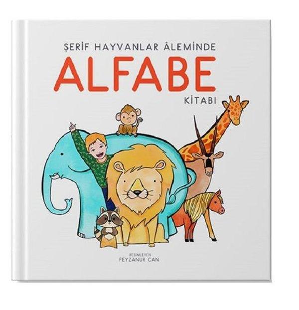 Şerif Hayvanlar Aleminde Alfabe Kitabı-İlk Kitabım - Uçan Kitap - Image 1