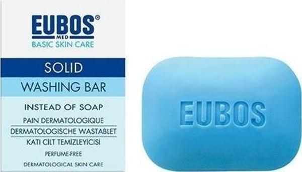 Eubos Parfümsüz Katı Cilt Temizleyicisi 125 gr - Image 1