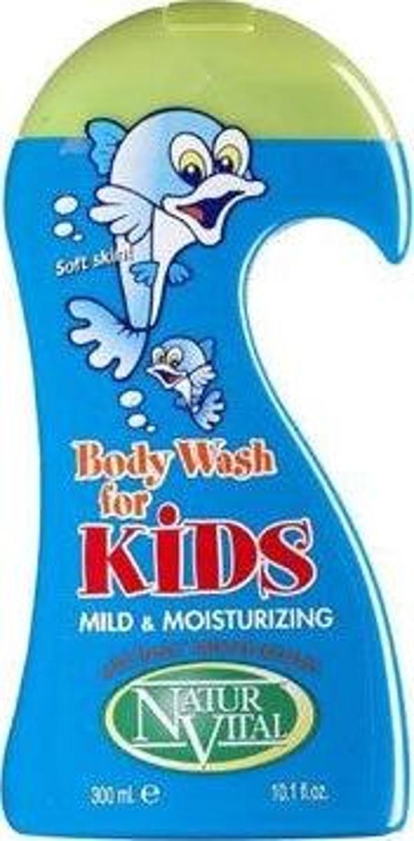 Natur Vital Kids Body Wash Mild & Moist 300 ml - Image 1
