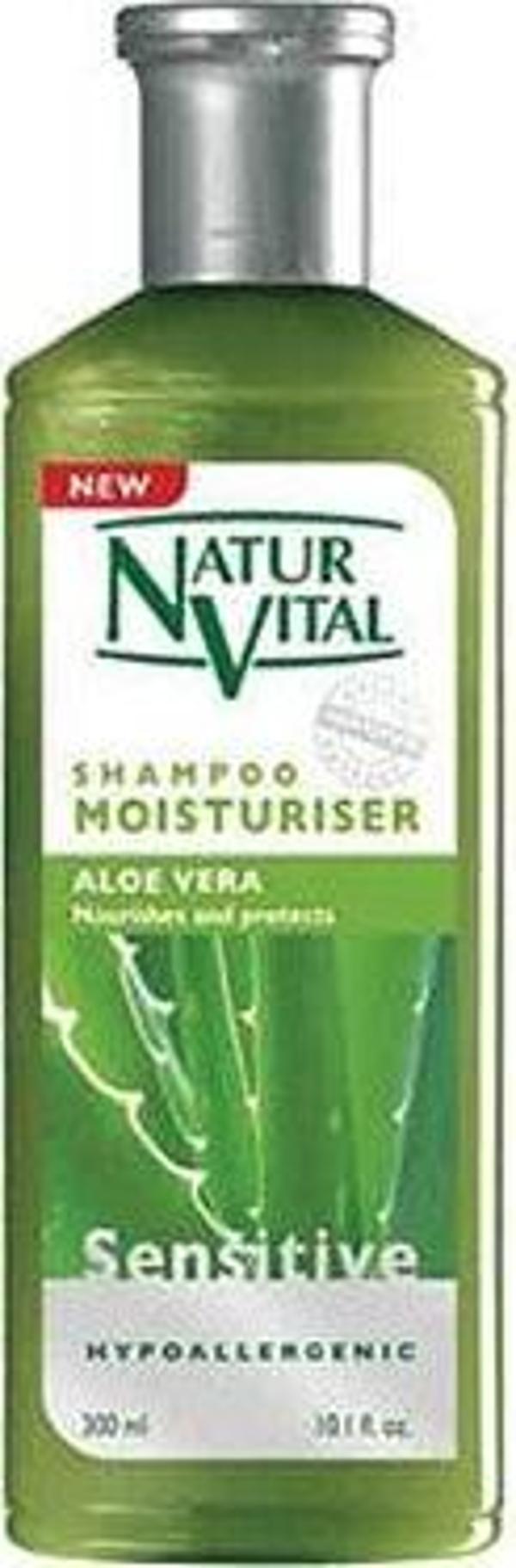 Natur Vital Sensitive Aloe Vera Şampuan 300 ml - Image 1