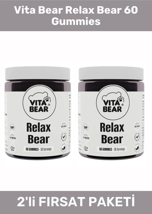 Vita Bear Relax Bear 60 Grummies - 2 Adet - Image 1