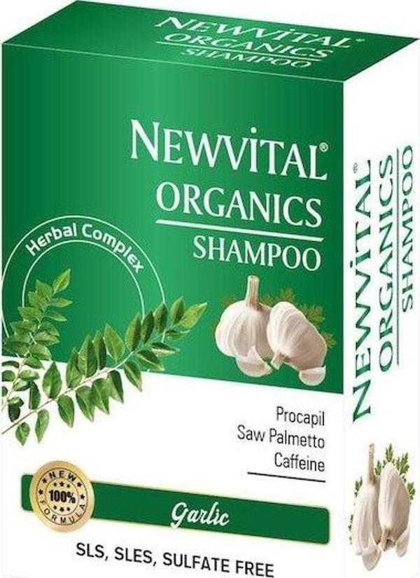 Newvital Orgranics grarlic Shampoo 300 ml - Image 1