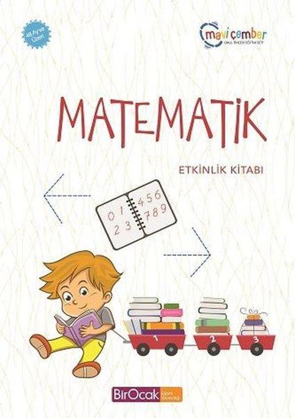 Matematik Etkinlik Kitabı-48 Ay ve Üzeri Mavi Çember Okul Öncesi Eğitim Seti - Bir Ocak Yayınları - Image 1