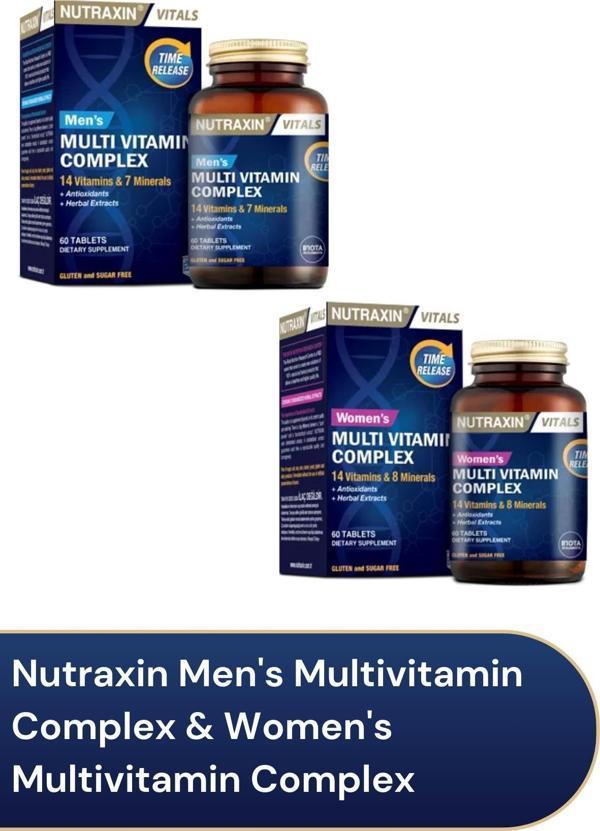 Nutraxin Men'S Multivitamin Complex & Women'S Multivitamin Complex - Image 1