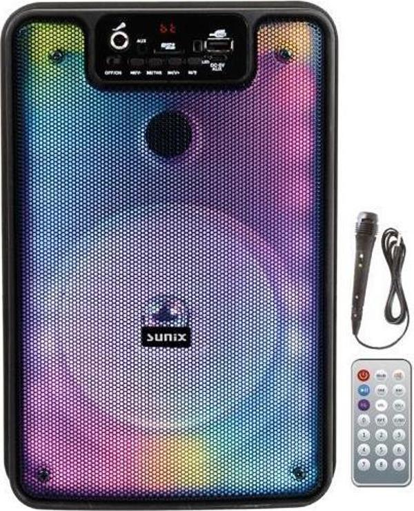 Sunix TWS 6.5" Mikrofonlu Ledli Bluetooth Hoparlör BTS-70 - Image 1